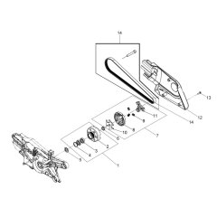 Drive Assembly for Wacker BTS 630