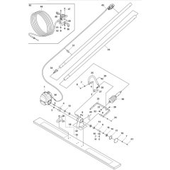 Husqvarna BV 20G Screed Assembly
