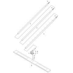 Husqvarna BV 20H Screed Assembly