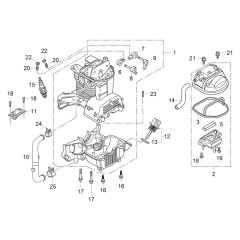 Crankcase Assembly for BV35A-P