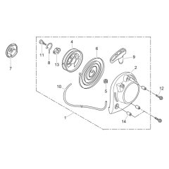 Starter Assembly for Wacker BV35A-P