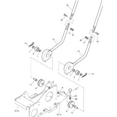 Steering Handle for Bomag BVP18/45