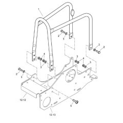 Protection Bow for Bomag BVP18/45D