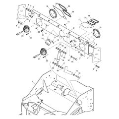 Rear Frame Assembly for Bomag