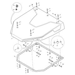 Roof Assembly for Bomag Roller