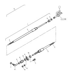 Throttle Cable for Bomag BW 75 E
