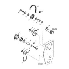 Drive Assembly for Bomag BW 75 E