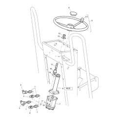 Steering Assembly for Bomag Roller