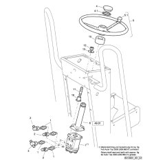 Steering Assembly for Bomag Roller