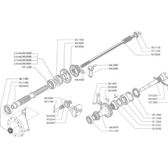 Lever & Gear Shaft Assembly