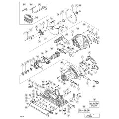 Hikoki C6UY Main Assembly