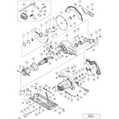 Hikoki C9U3 Main Assembly