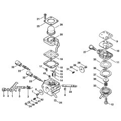Carburetor C1Q-S88 for Stihl