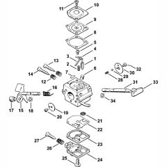Carburetor Assembly for Stihl FR106