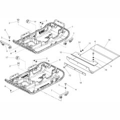 Cast Baseplate for Belle PCX
