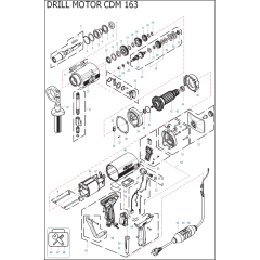 Main Assembly for CDM163 Drill