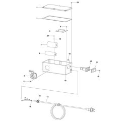 Terminal Box for Husqvarna CF 11 M