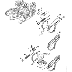 Chain Brake Assembly for Stihl