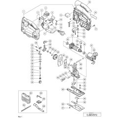 Hikoki CJ90VST2 Jigsaw Assembly
