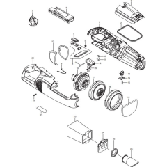 Main Assembly for Makita CL104DWYX