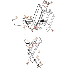 Frame Assembly for CM501 Saw