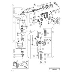Main Assembly for Hikoki CM5MA