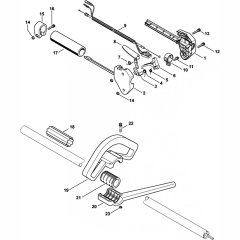 Control Handle for Stihl FR3900
