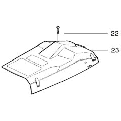 Cover Assembly for Husqvarna 136LE