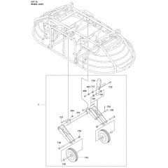 Wheel Assembly for Husqvarna