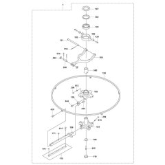 Blade Assembly for Husqvarna CRT 48