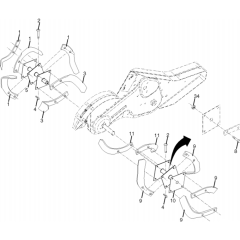 Tine Assembly for CRT 51