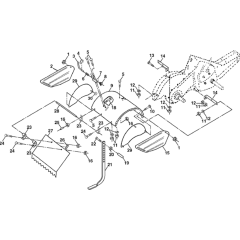 Tine Shield Assembly for CRT 52