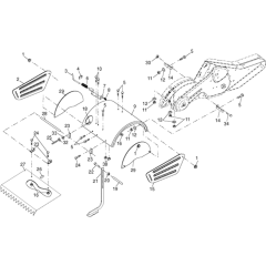 Tine Shield Assembly for CRT 81