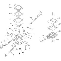 Carburettor for ECHO CS-260T