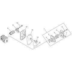 Air Cleaner & Muffler for ECHO