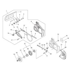 Chain Brake for ECHO CS-350WES