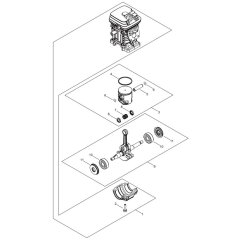 ECHO CS-4010 Engine Parts