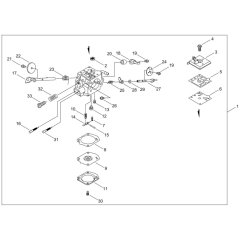 Carburettor for ECHO CS-4310SX
