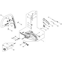 Handle for ECHO CS-4510ES