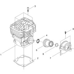 Cylinder for ECHO CS-500ES