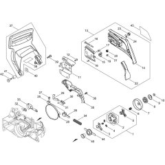 Chain Brake for ECHO CS-501SX