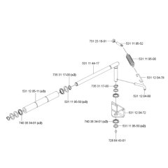 Shaft Assembly for Husqvarna