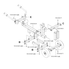 Frame Assembly for Husqvarna