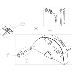 Blade Guard for CS451-Diesel