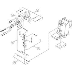 Hydraulic Assembly for Floor Saw
