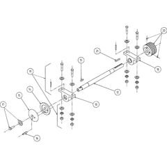 Blade Shaft Assembly for CSB1-P21
