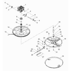 Blade Assembly for Wacker CT24-230E