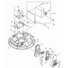 Drive Assembly for Wacker CT30EDT