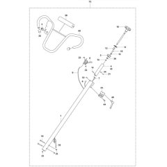 Handle Assembly for CT 48 Trowel