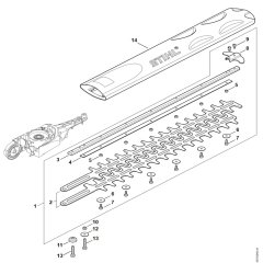 Cutter Bar Assembly for Stihl